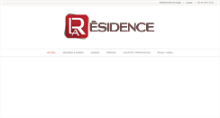 Desktop Screenshot of laresidence38.com